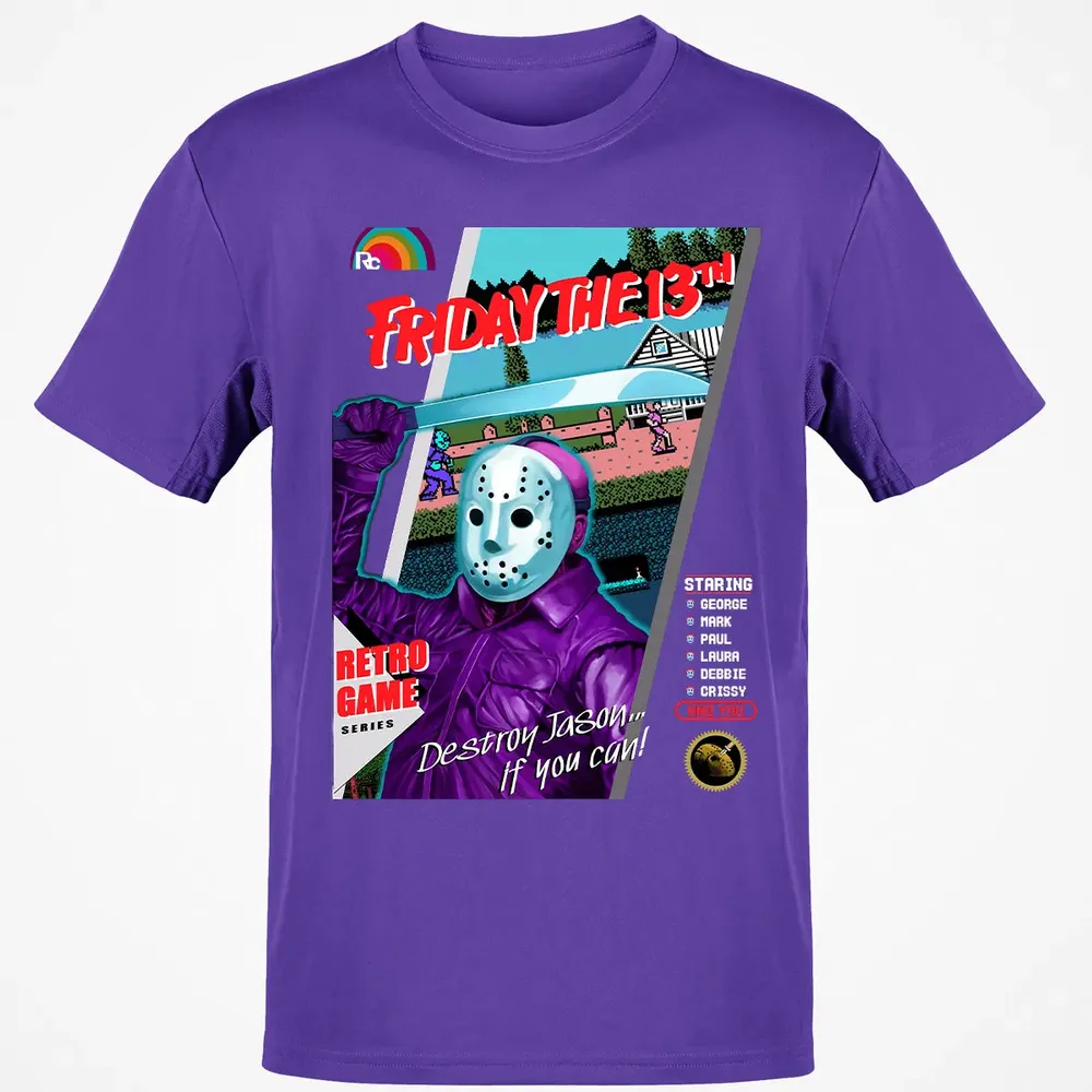 Destroy Jason Retro Game Classic Unisex T-Shirt - 10