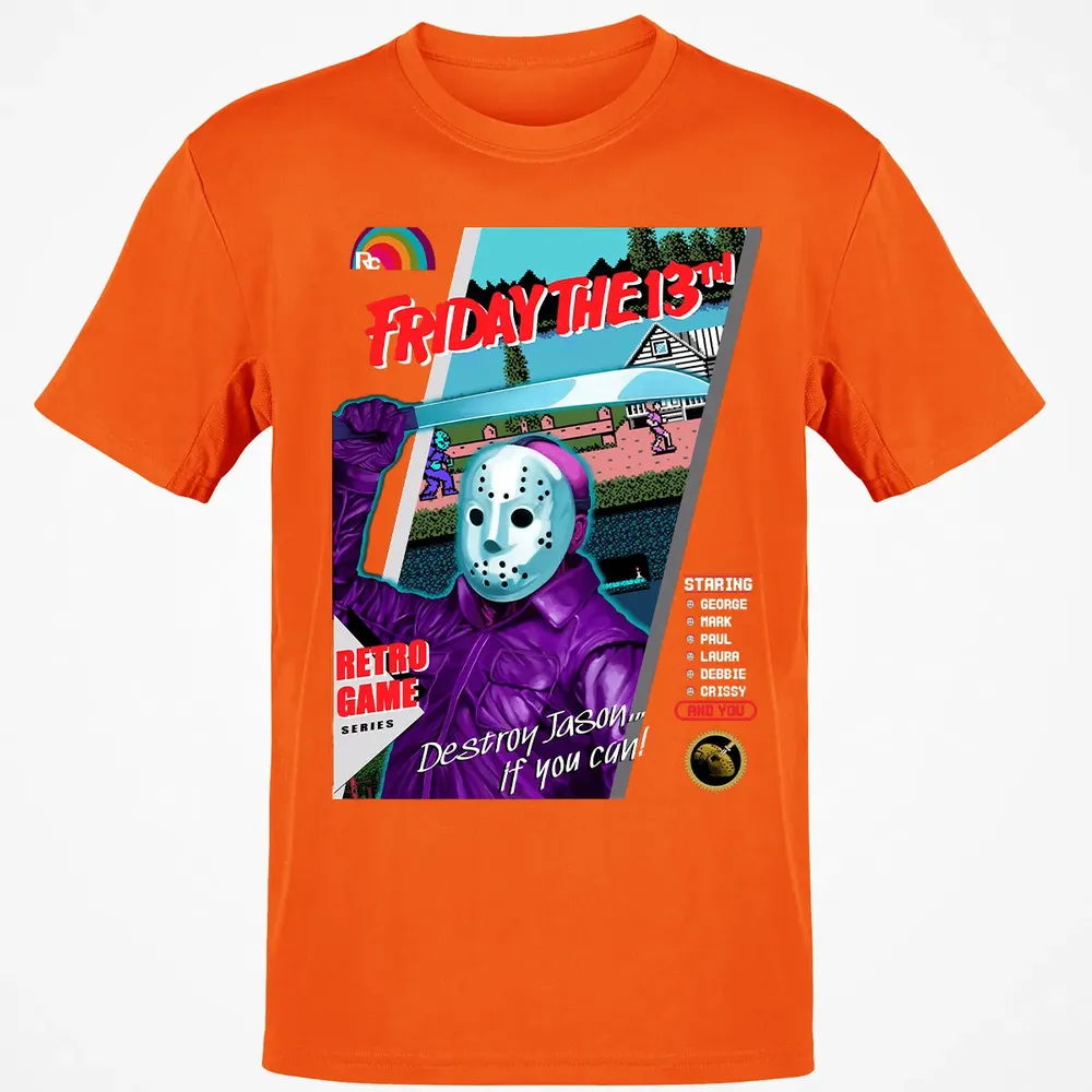 Destroy Jason Retro Game Classic Unisex T-Shirt - 9