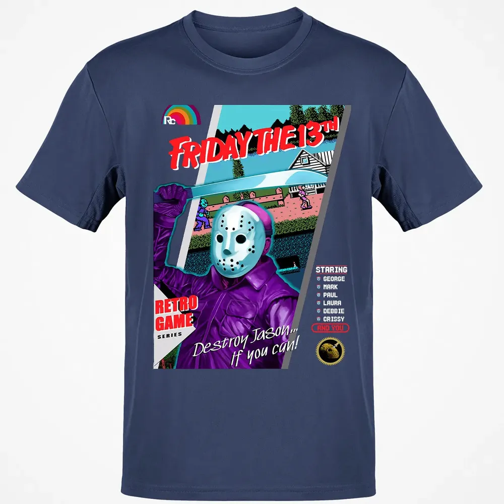 Destroy Jason Retro Game Classic Unisex T-Shirt - 8