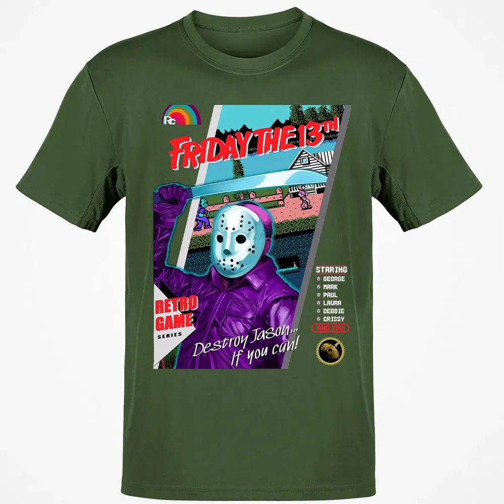 Destroy Jason Retro Game Classic Unisex T-Shirt - 7