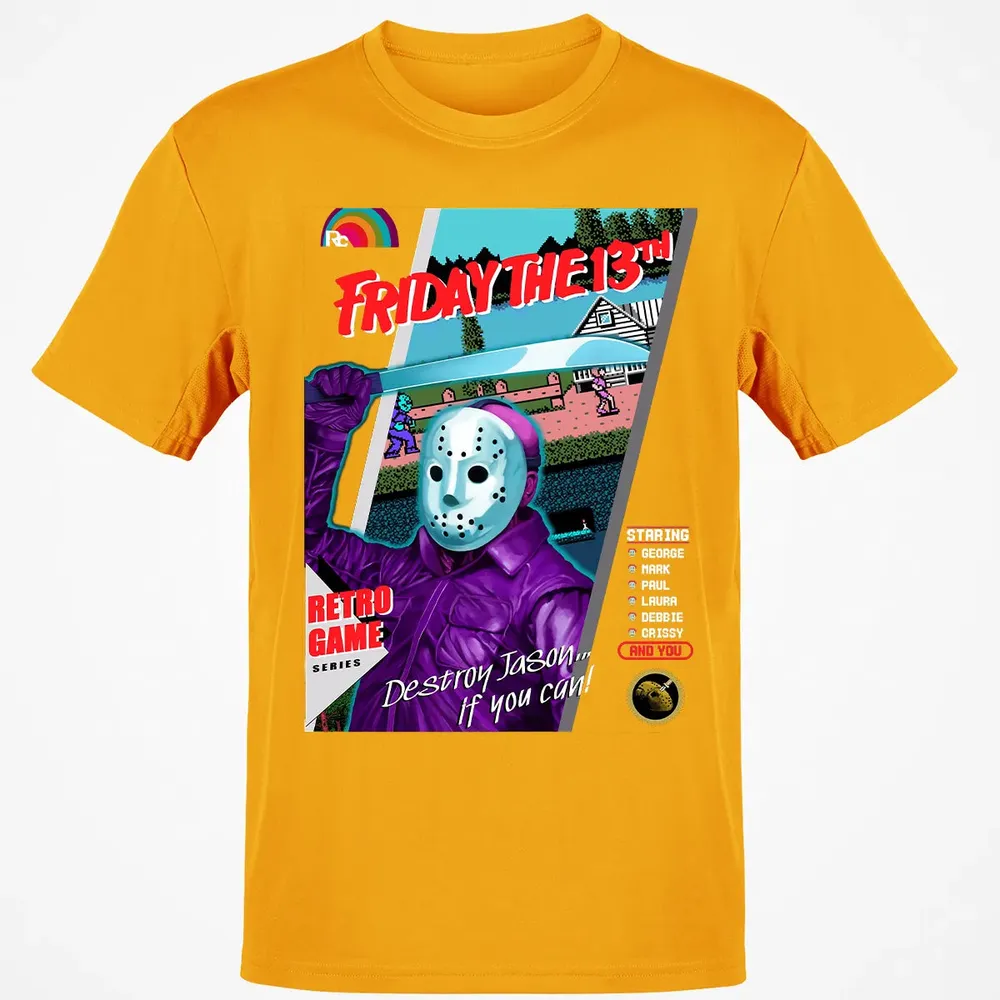 Destroy Jason Retro Game Classic Unisex T-Shirt - 5