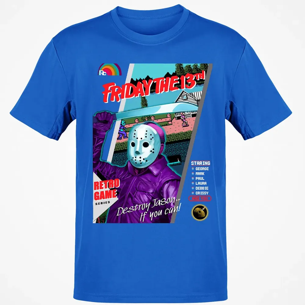 Destroy Jason Retro Game Classic Unisex T-Shirt - 12