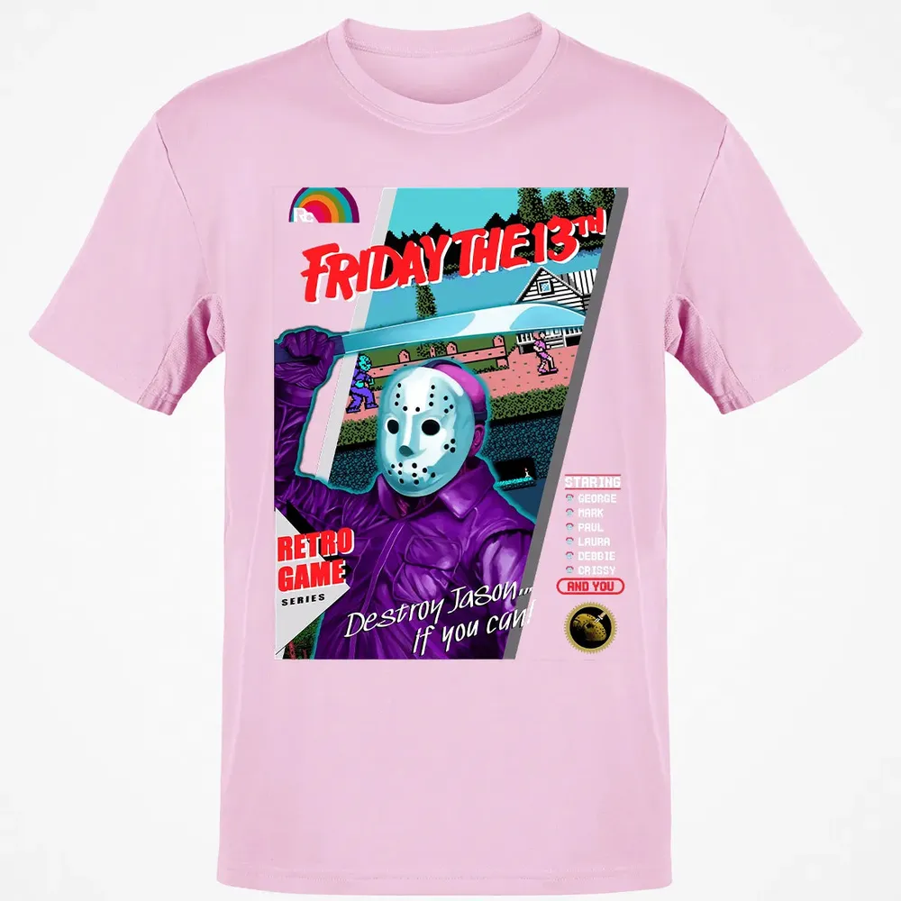 Destroy Jason Retro Game Classic Unisex T-Shirt - 6