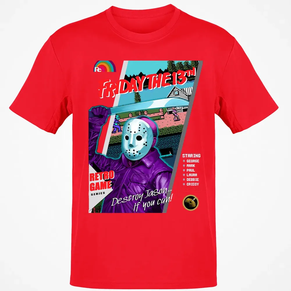 Destroy Jason Retro Game Classic Unisex T-Shirt - 11