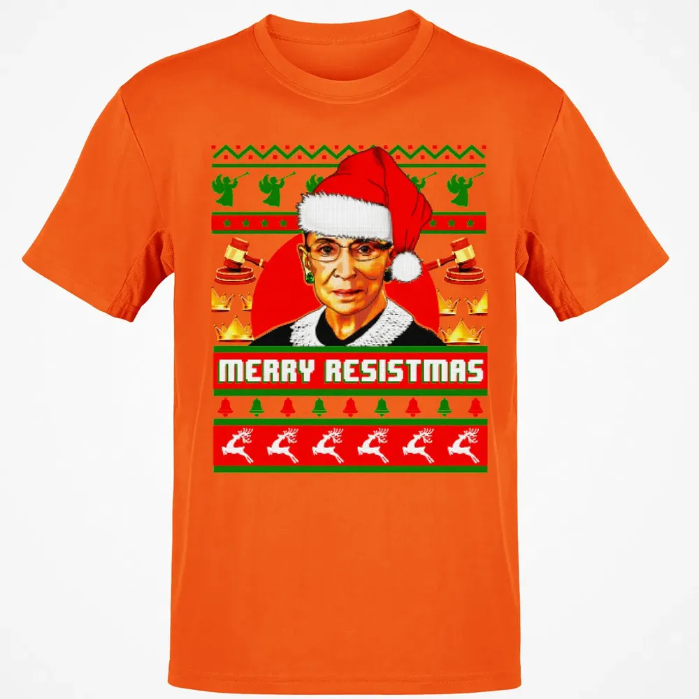 Merry Resistmas Classic Unisex T-Shirt - 9