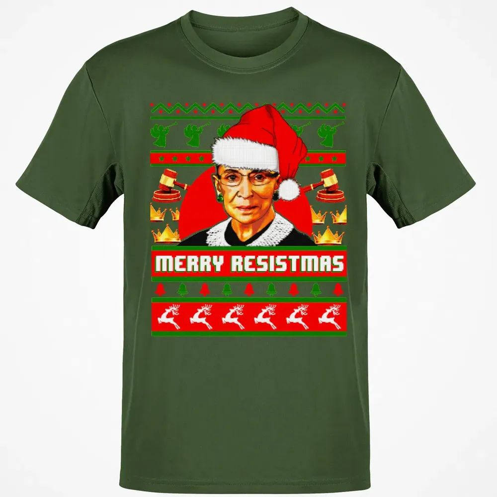 Merry Resistmas Classic Unisex T-Shirt - 7