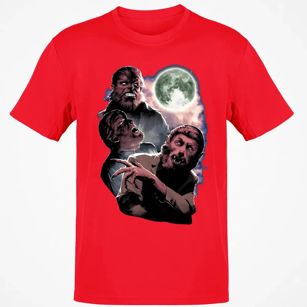 Wolf Man Moon Classic Unisex T-Shirt - 11