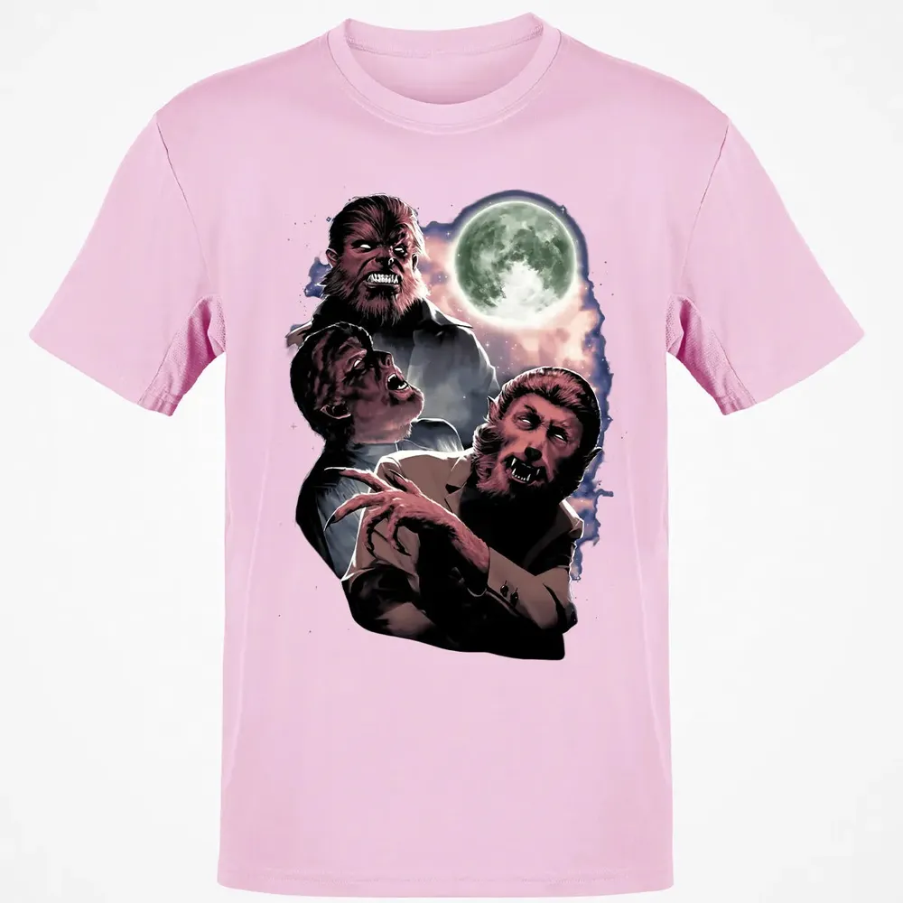Wolf Man Moon Classic Unisex T-Shirt - 6