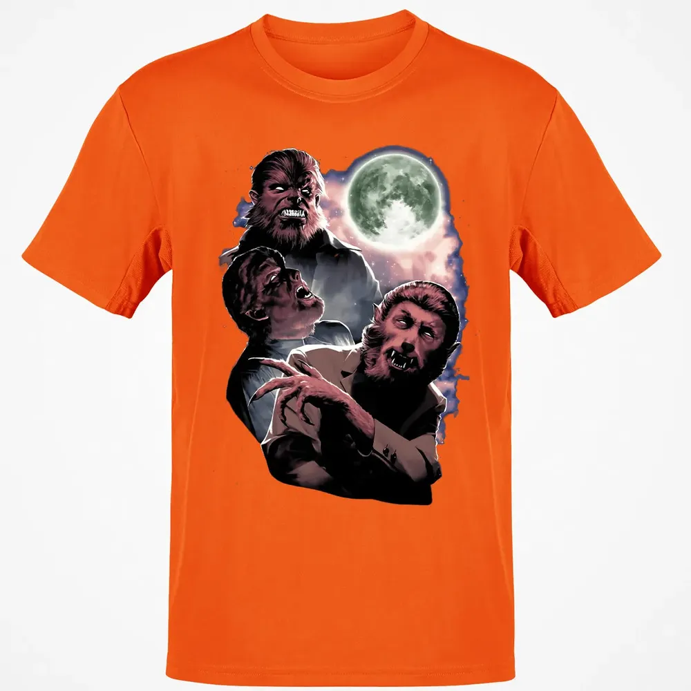 Wolf Man Moon Classic Unisex T-Shirt - 9