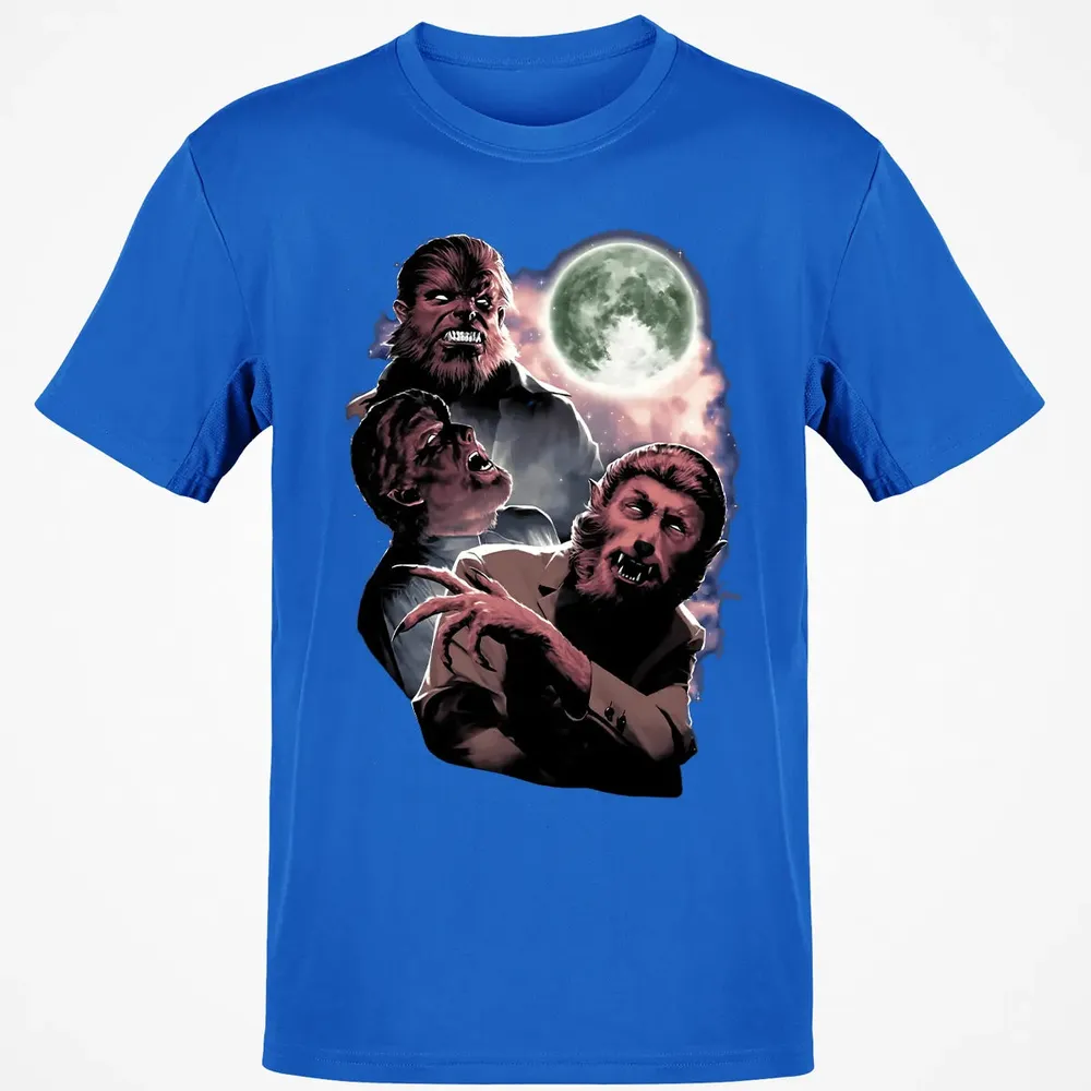 Wolf Man Moon Classic Unisex T-Shirt - 12