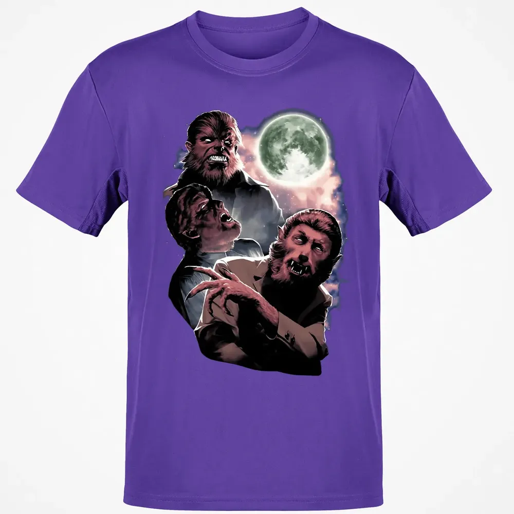 Wolf Man Moon Classic Unisex T-Shirt - 10