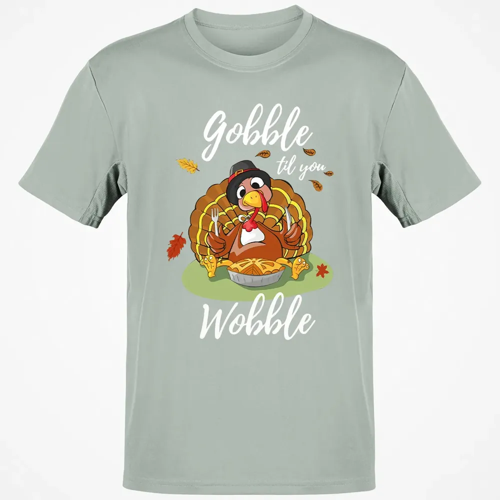 Gobble til you Wobble Classic Unisex T-Shirt - 3