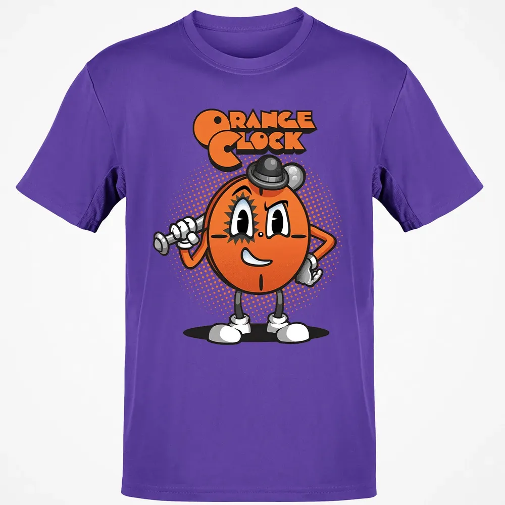 Orange Clock Classic Unisex T-Shirt - 10