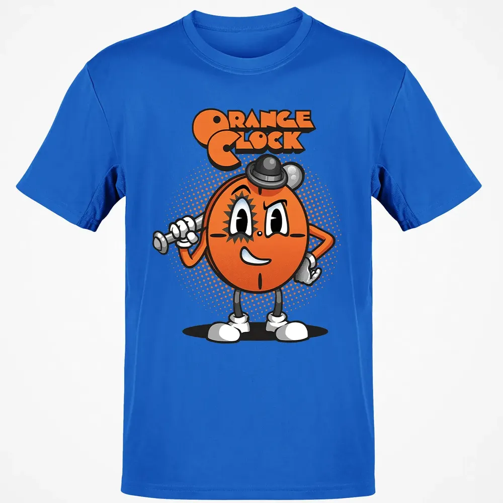 Orange Clock Classic Unisex T-Shirt - 12