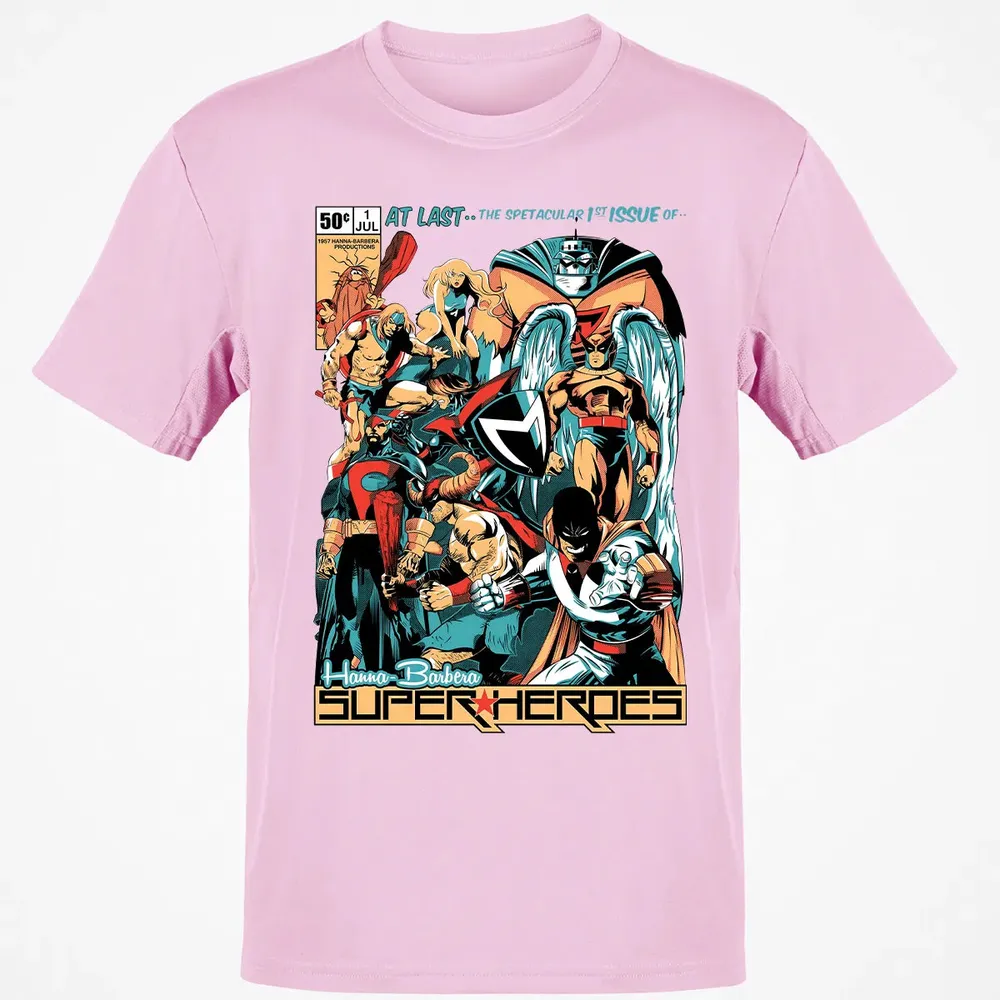Hanna Barbera Super Heroes Classic Unisex T-Shirt - 6