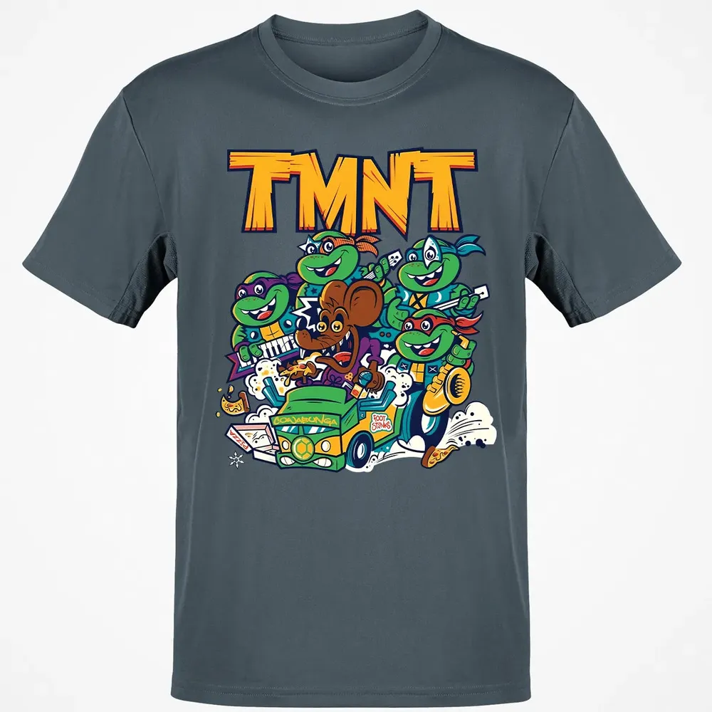 TMNT 90-91 Tour Classic Unisex T-Shirt - 4