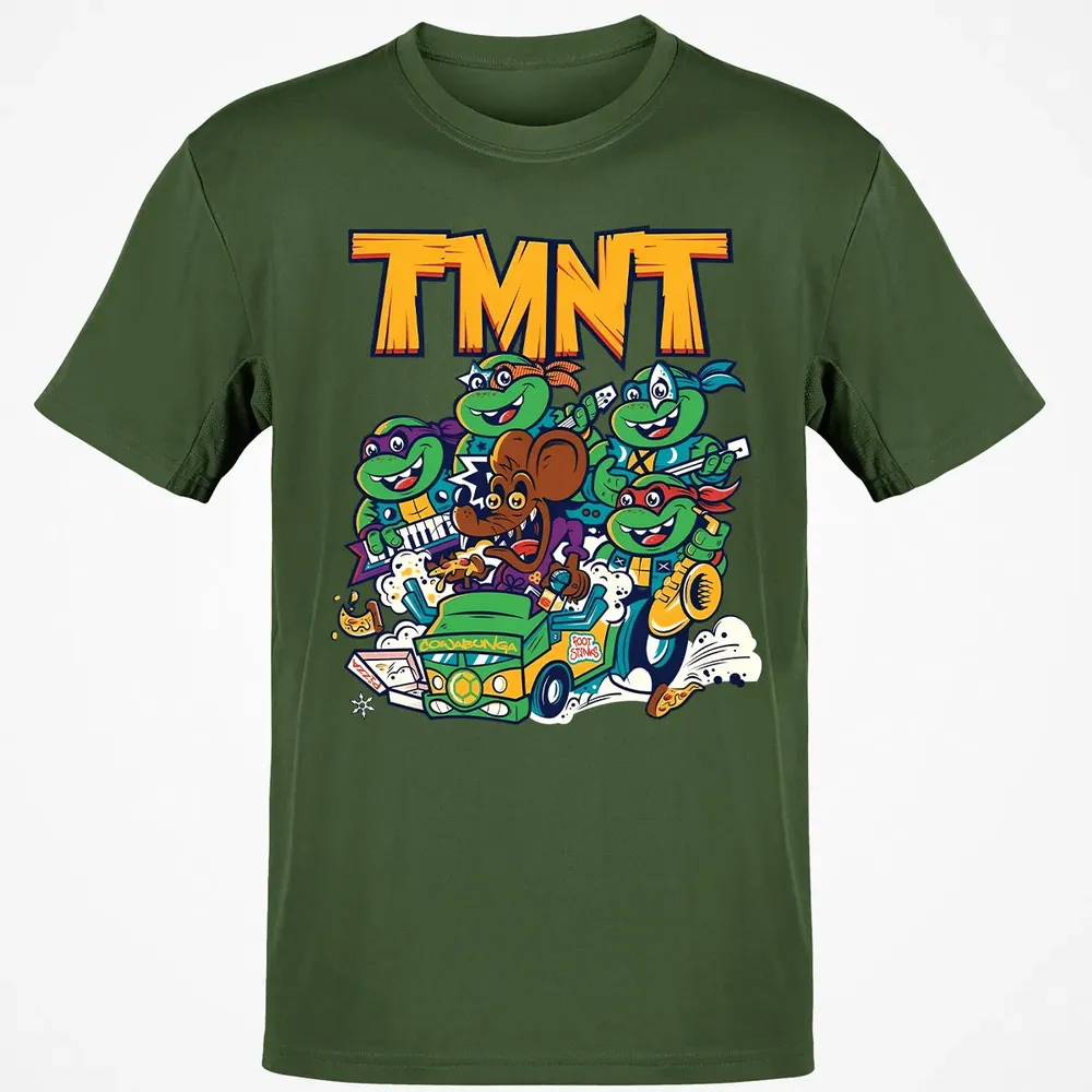 TMNT 90-91 Tour Classic Unisex T-Shirt - 7