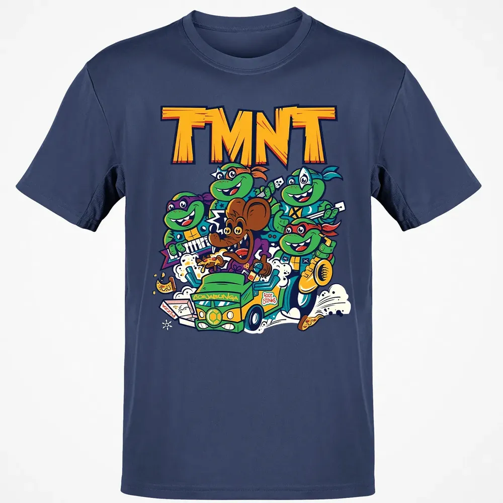 TMNT 90-91 Tour Classic Unisex T-Shirt - 8