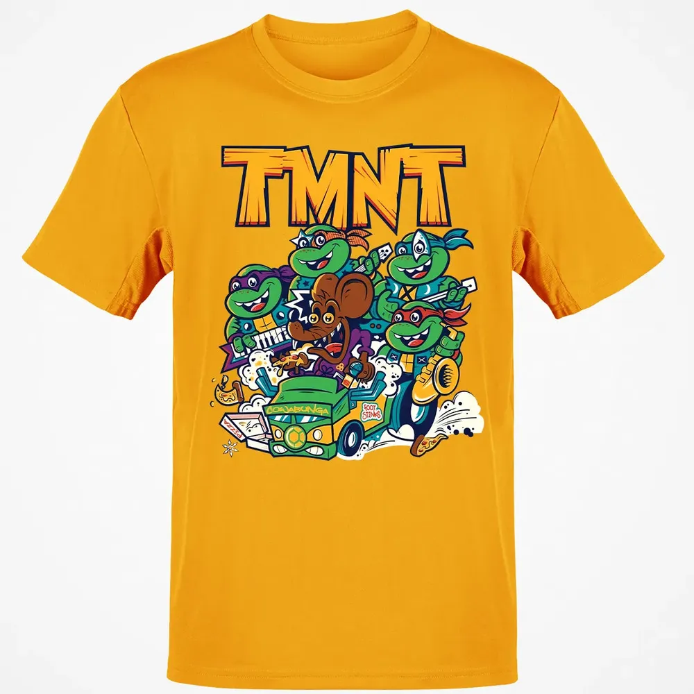 TMNT 90-91 Tour Classic Unisex T-Shirt - 5