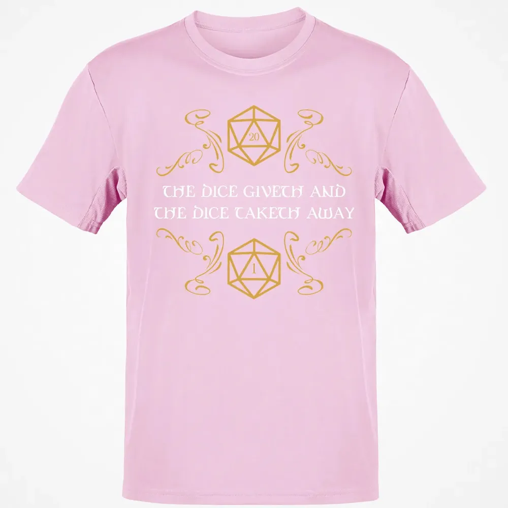 The Dice Giveth and Taketh Away Natural 20 and Critical Fail Classic Unisex T-Shirt - 6