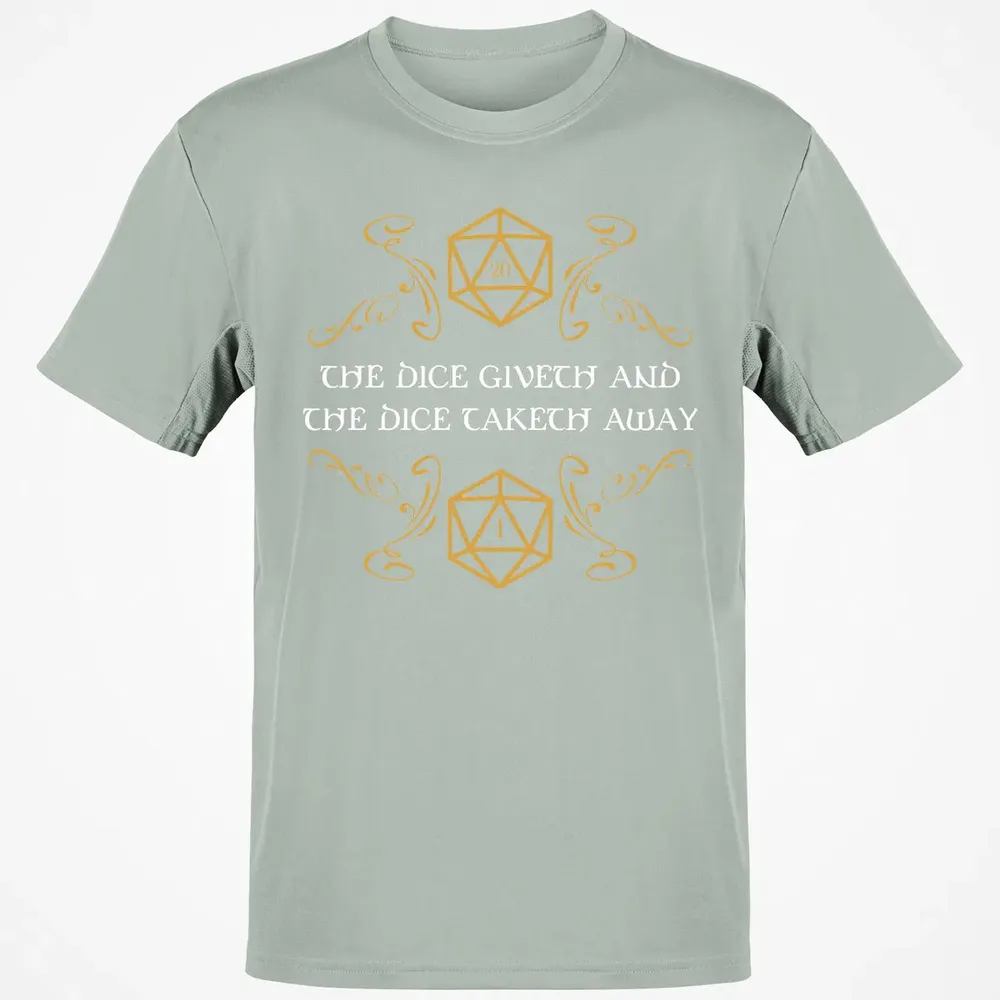 The Dice Giveth and Taketh Away Natural 20 and Critical Fail Classic Unisex T-Shirt - 3