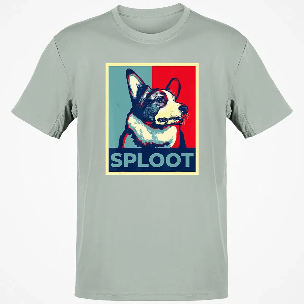 Funny Corgi Meme Election 2020 Obama Hope Campaign Poster Classic Unisex T-Shirt - 3