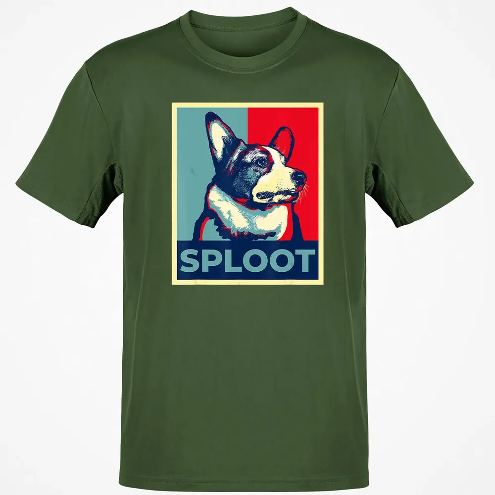 Funny Corgi Meme Election 2020 Obama Hope Campaign Poster Classic Unisex T-Shirt - 7