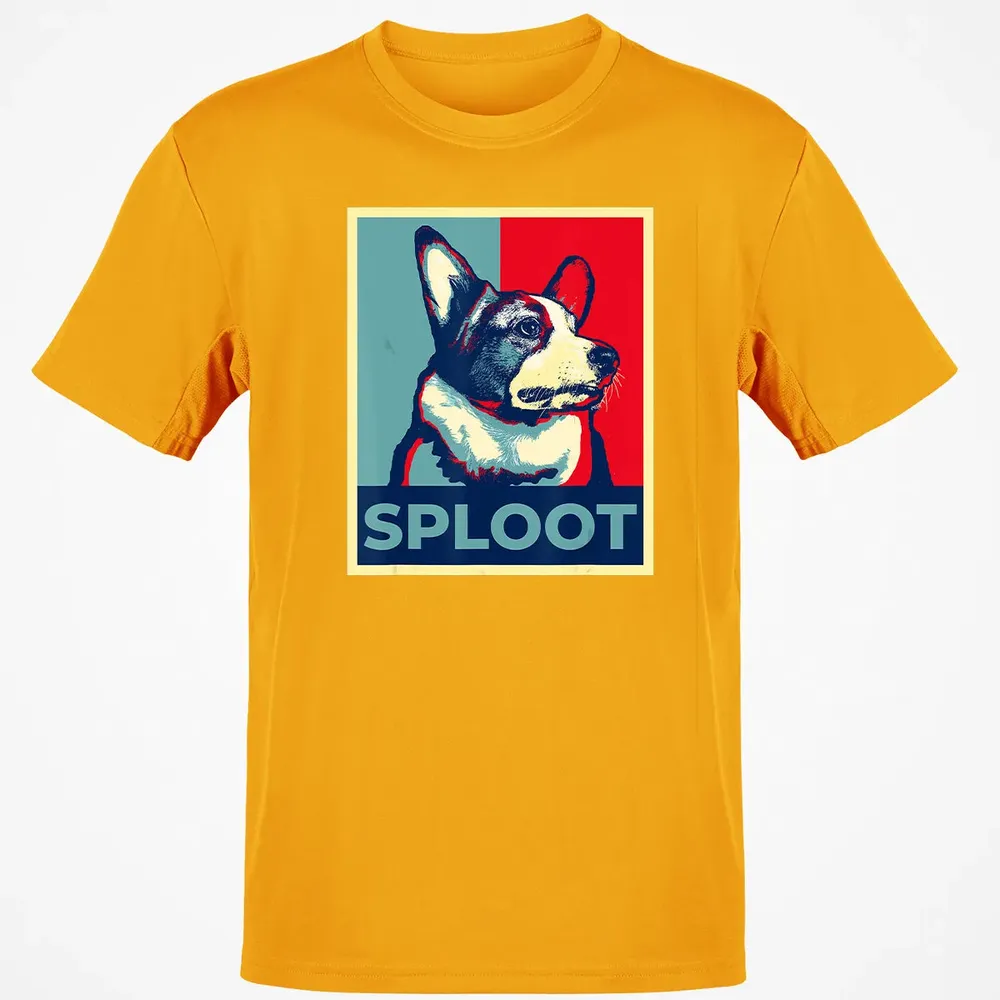 Funny Corgi Meme Election 2020 Obama Hope Campaign Poster Classic Unisex T-Shirt - 5
