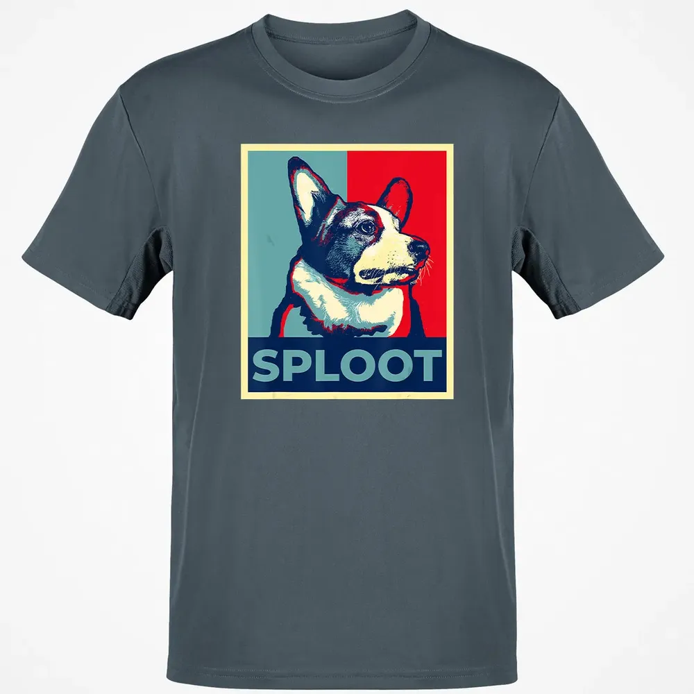 Funny Corgi Meme Election 2020 Obama Hope Campaign Poster Classic Unisex T-Shirt - 4