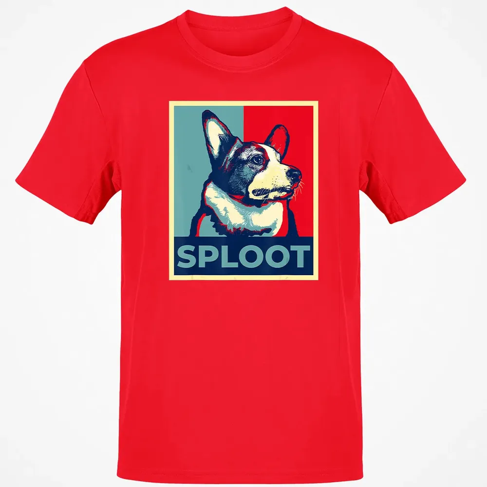 Funny Corgi Meme Election 2020 Obama Hope Campaign Poster Classic Unisex T-Shirt - 11