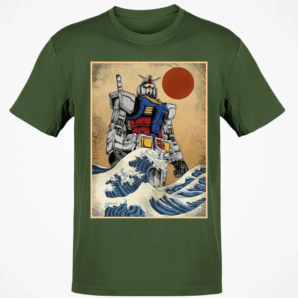 Wave Off Gundam Classic Unisex T-Shirt - 7