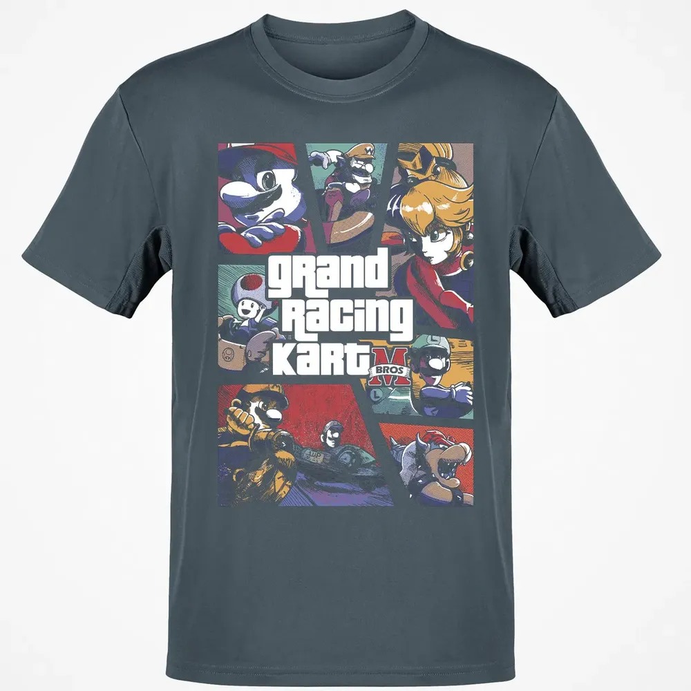 Grand Racing Kart Classic Unisex T-Shirt - 4