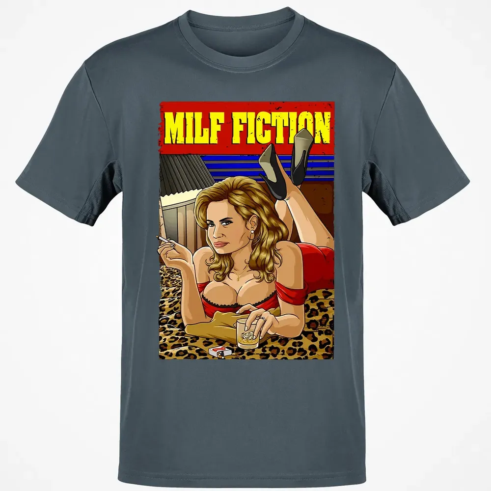 Milf Fiction Classic Unisex T-Shirt - 4