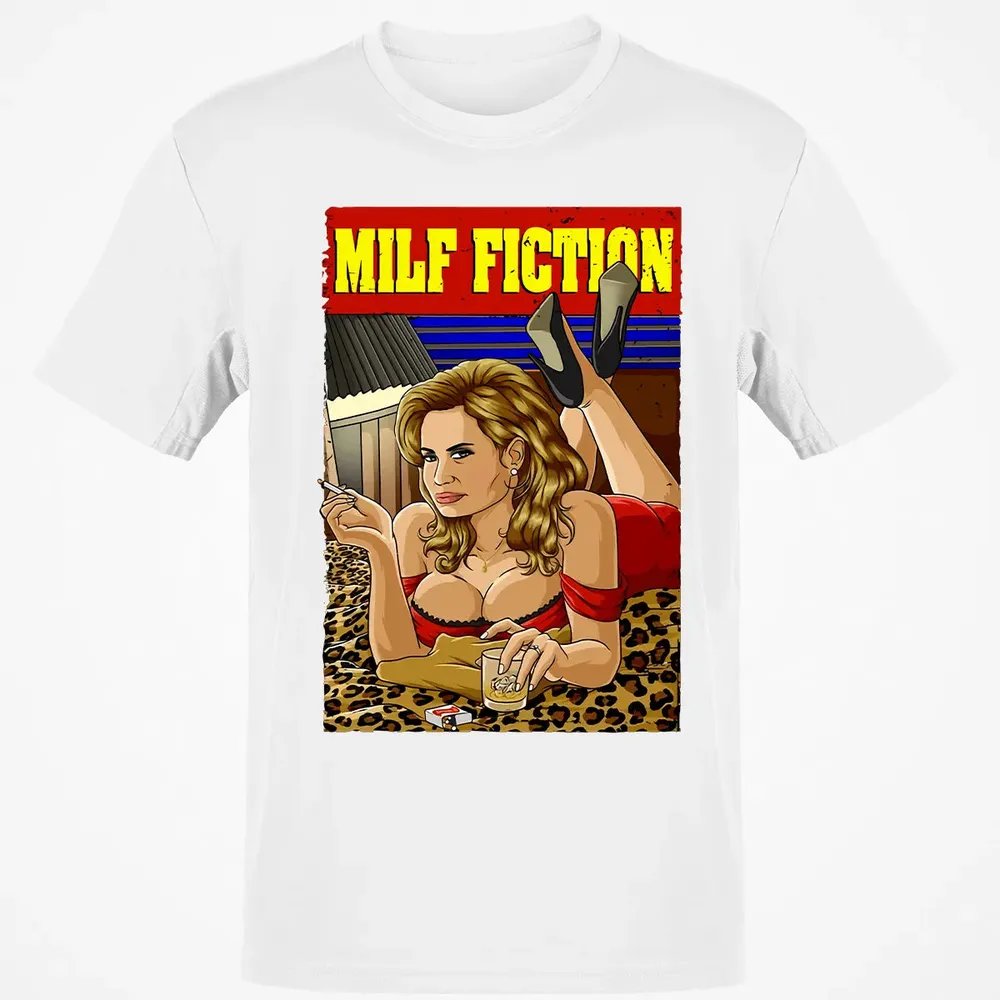 Milf Fiction Classic Unisex T-Shirt - 13