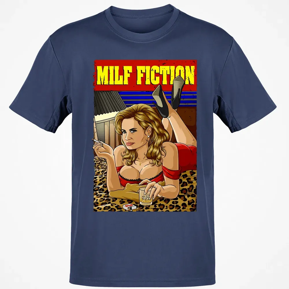 Milf Fiction Classic Unisex T-Shirt - 8