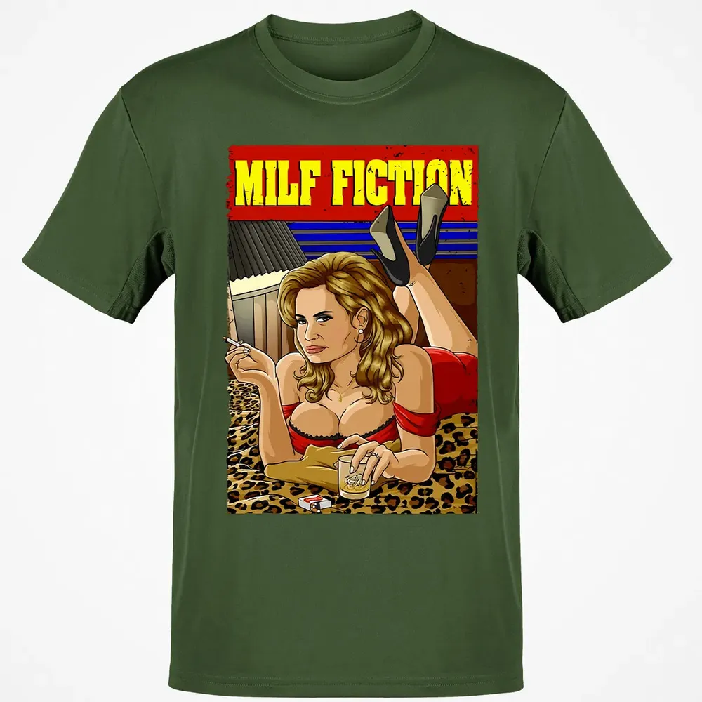 Milf Fiction Classic Unisex T-Shirt - 7
