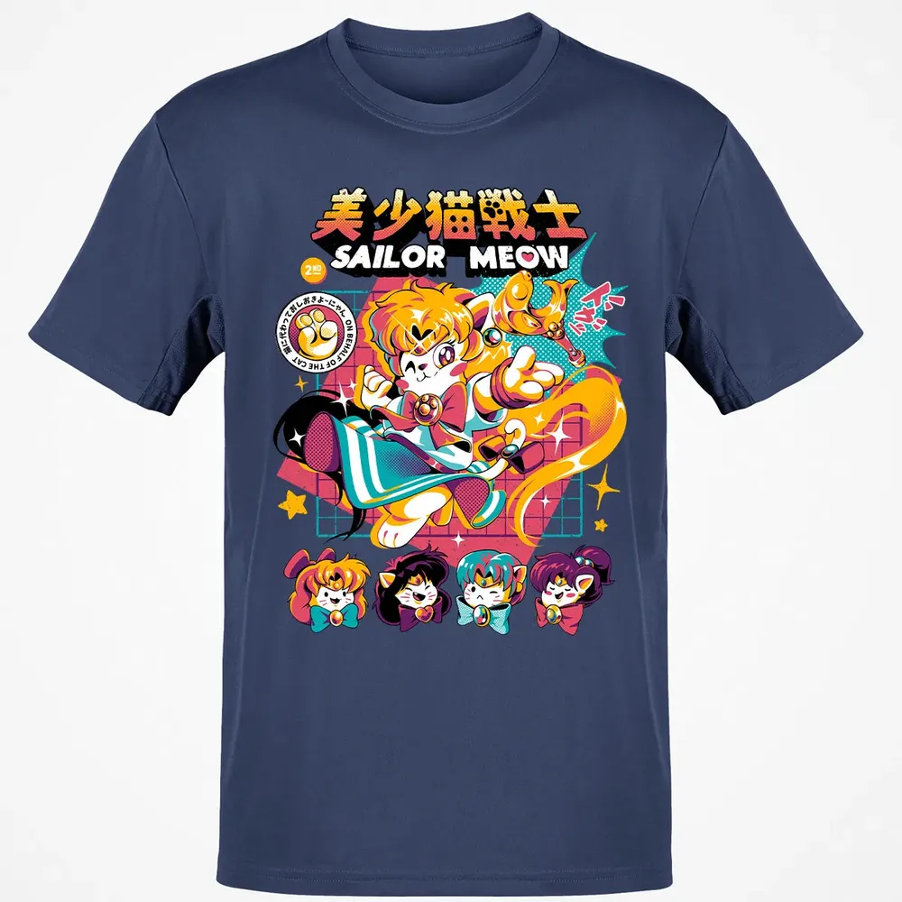 Sailor Meow Classic Unisex T-Shirt - 8