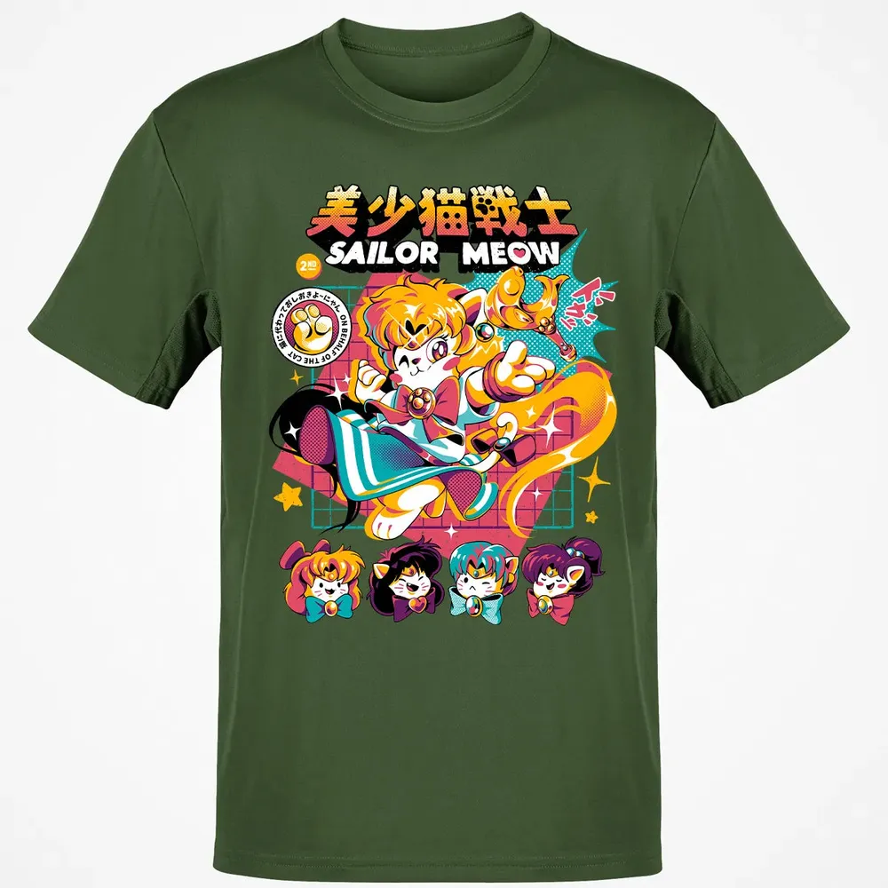 Sailor Meow Classic Unisex T-Shirt - 7