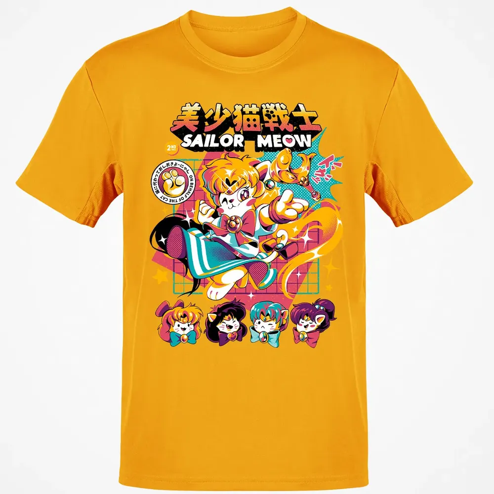 Sailor Meow Classic Unisex T-Shirt - 5