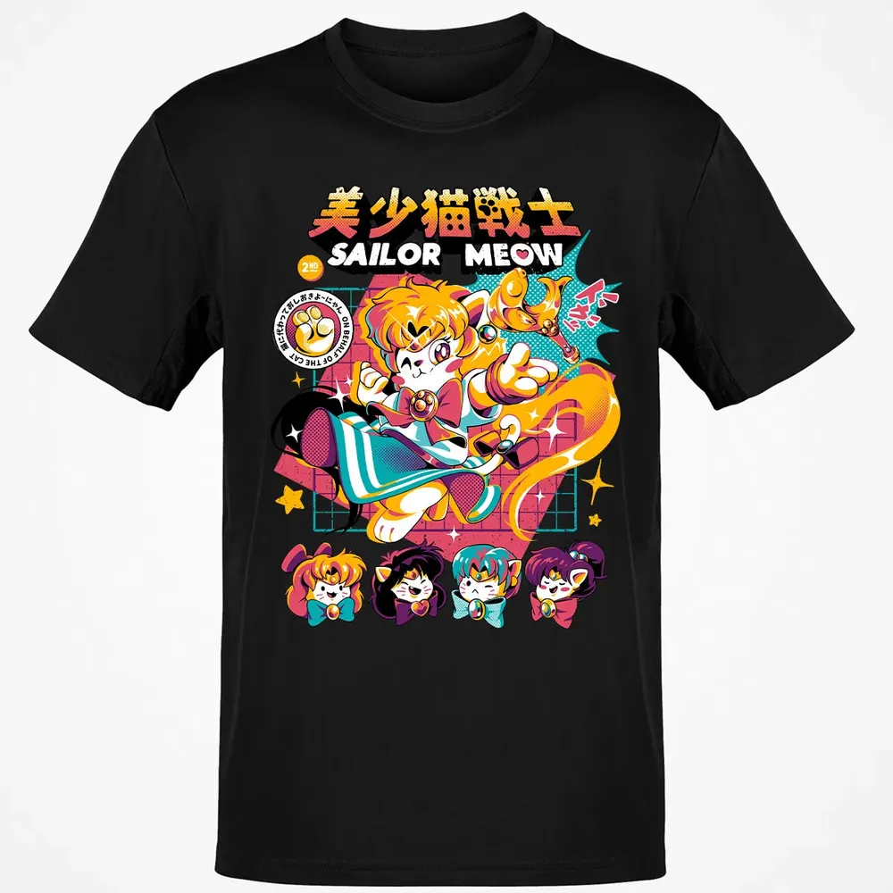 Sailor Meow Classic Unisex T-Shirt - 2
