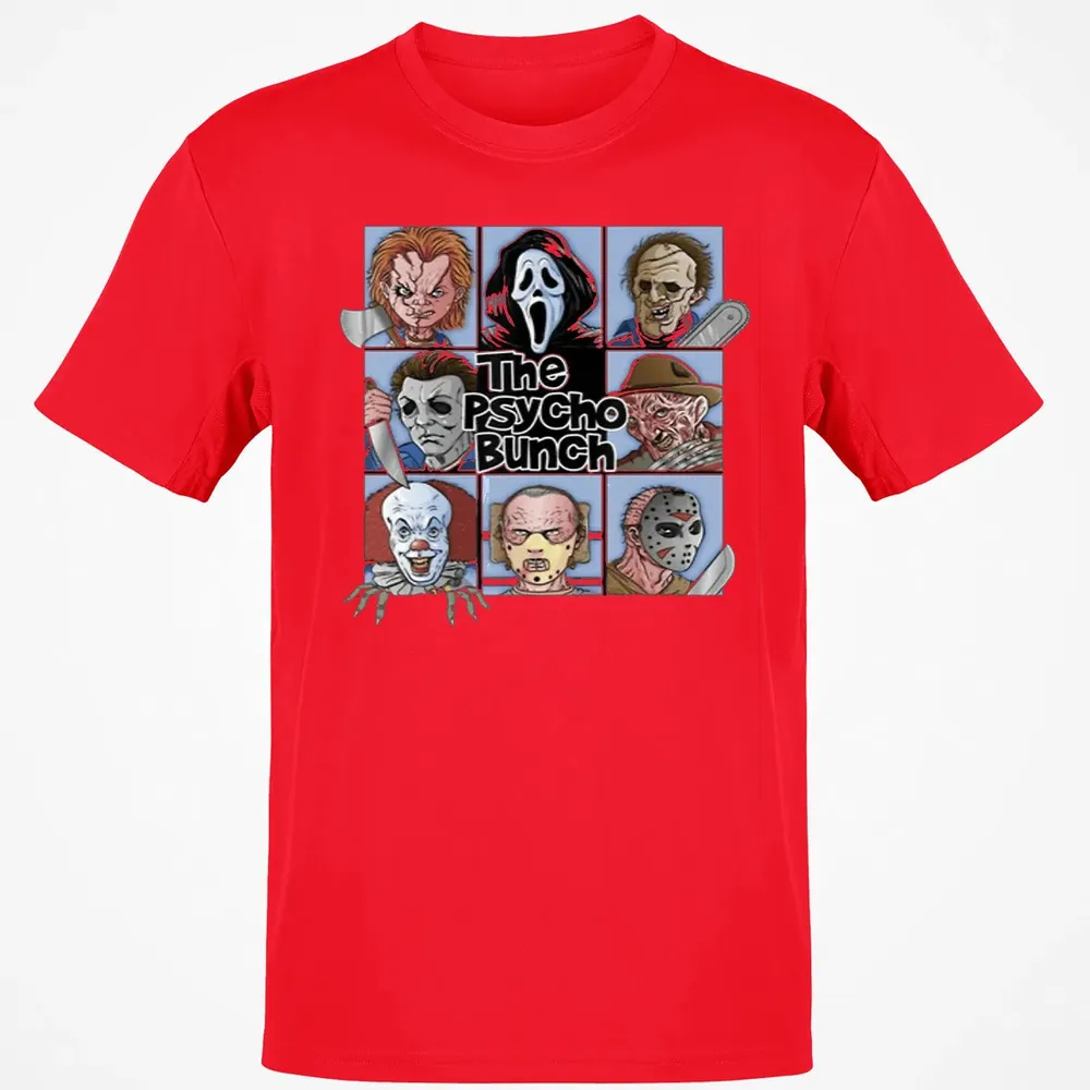 Spooky The Psycho Bunch Serial Killer Halloween Horror Gift Classic Unisex T-Shirt - 11