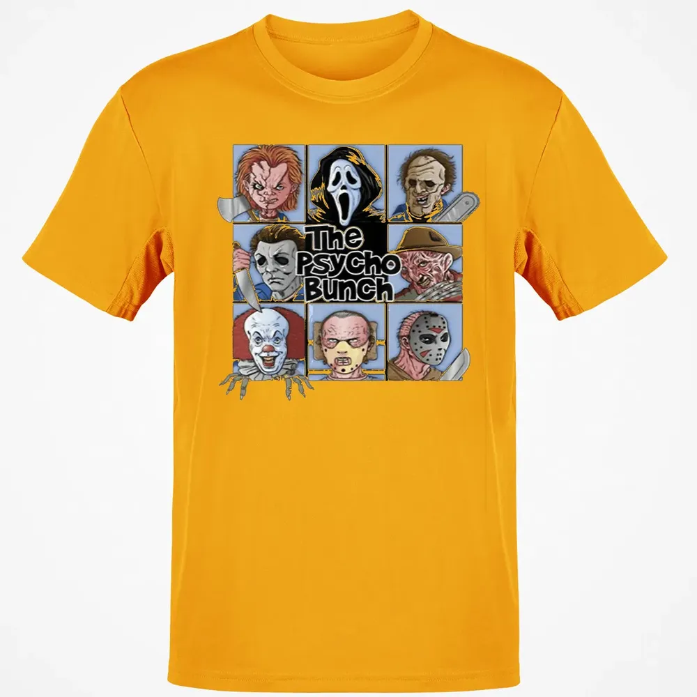 Spooky The Psycho Bunch Serial Killer Halloween Horror Gift Classic Unisex T-Shirt - 5