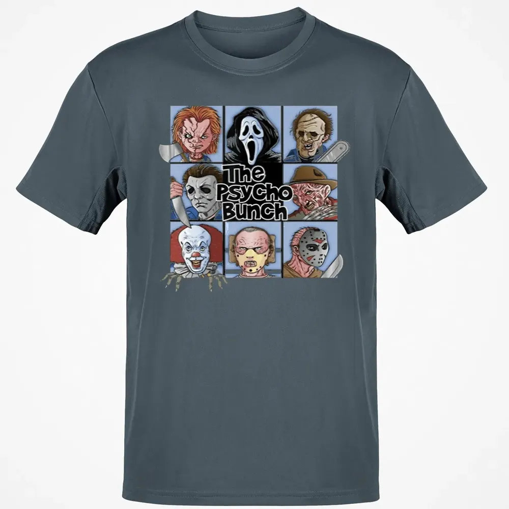 Spooky The Psycho Bunch Serial Killer Halloween Horror Gift Classic Unisex T-Shirt - 4