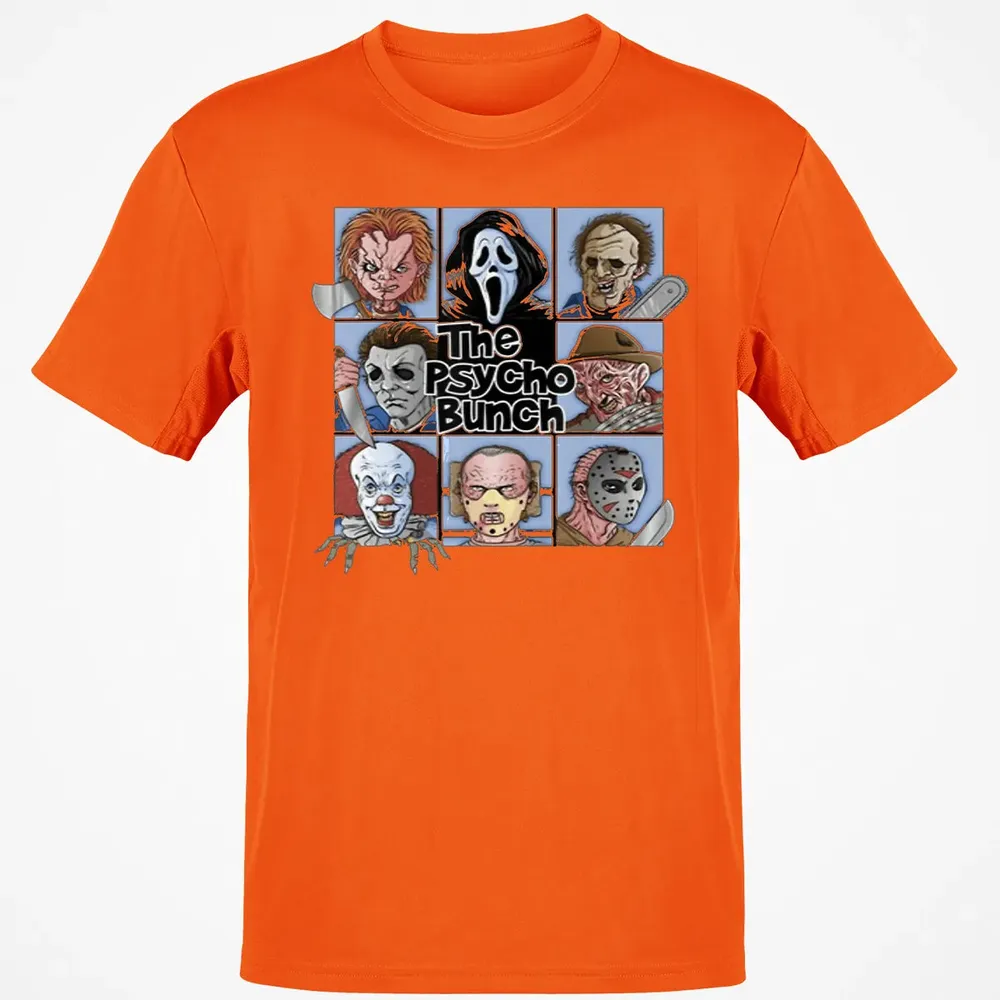 Spooky The Psycho Bunch Serial Killer Halloween Horror Gift Classic Unisex T-Shirt - 9