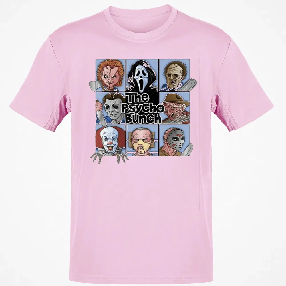 Spooky The Psycho Bunch Serial Killer Halloween Horror Gift Classic Unisex T-Shirt - 6