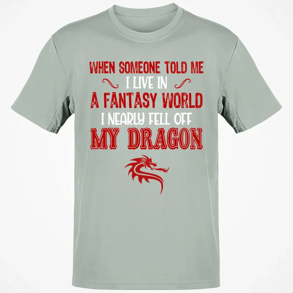 I Live In A Fantasy World Classic Unisex T-Shirt - 3