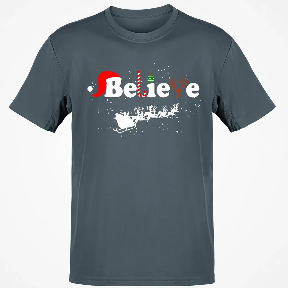 Believe in Santa Classic Unisex T-Shirt - 4