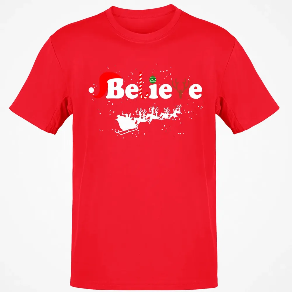 Believe in Santa Classic Unisex T-Shirt - 11