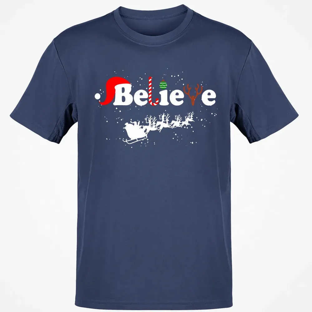 Believe in Santa Classic Unisex T-Shirt - 8