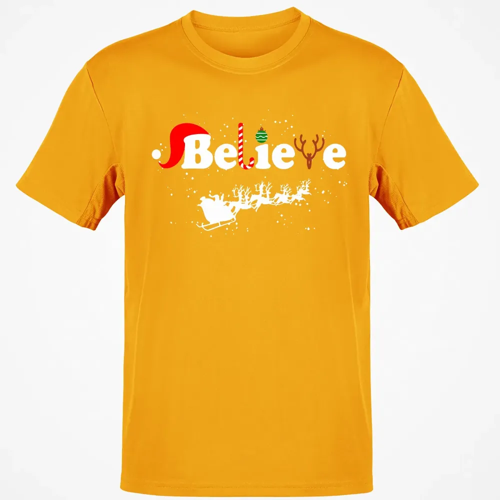 Believe in Santa Classic Unisex T-Shirt - 5